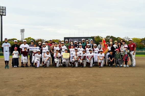 第25回 習志野市少年野球新人大会　優勝‼